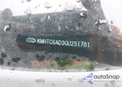 2016 Hyundai Veloster from USA, damaged, VIN KMHTC6AD3GU251781